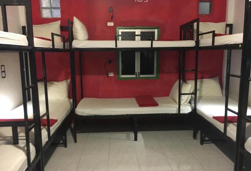 Кровать в Общей Комнате, Vangvieng Rock Backpacker Rooftop Hostel