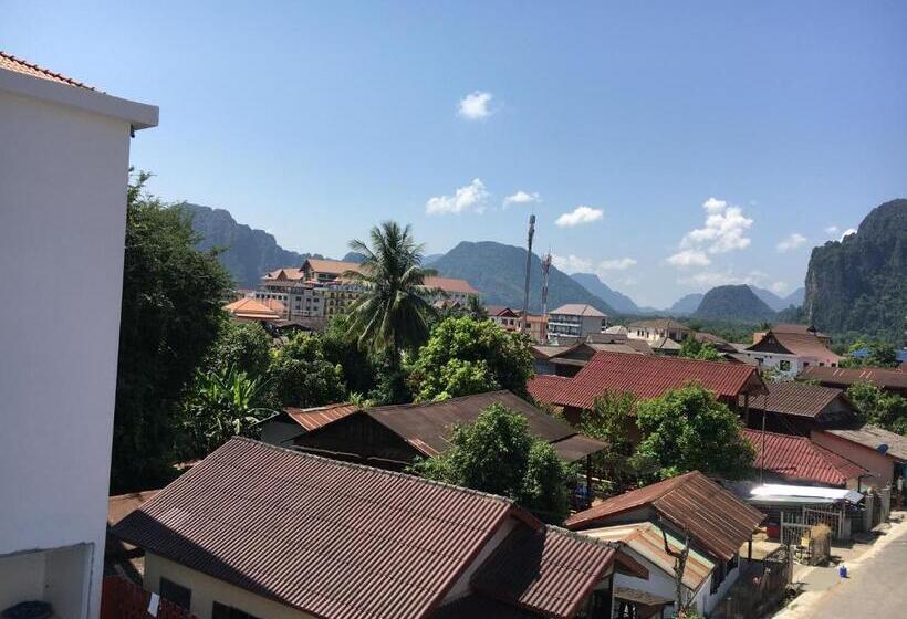 Номер Superior, Vangvieng Rock Backpacker Rooftop Hostel