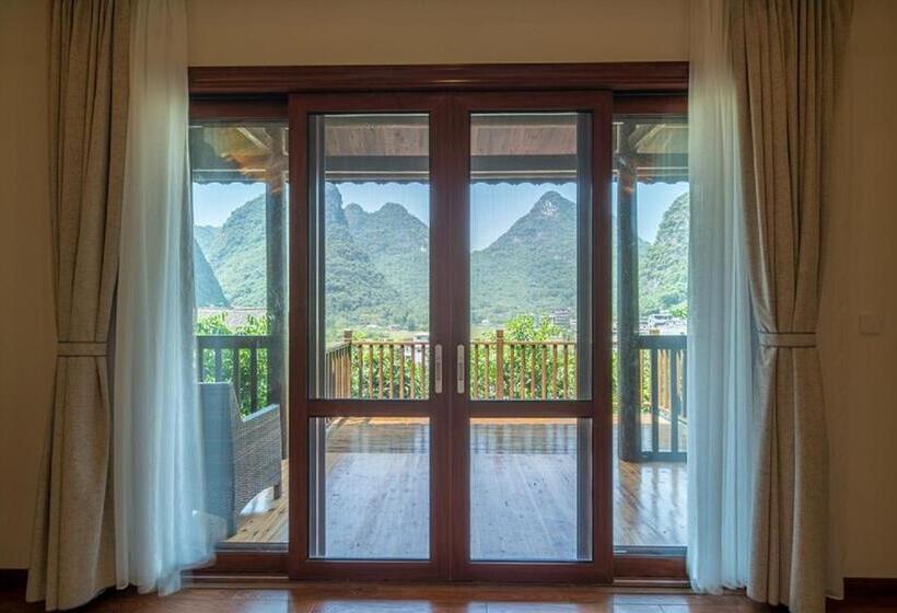 Villa Deluxe 1 Dormitório, Yangshuo Ancient Garden Boutique Hotel Free Pick Up From Airport Or Ts Over 3 Nights