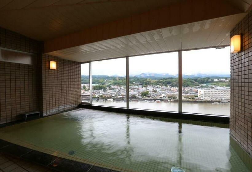 标准间带江景, Hita Onsen Kizantei