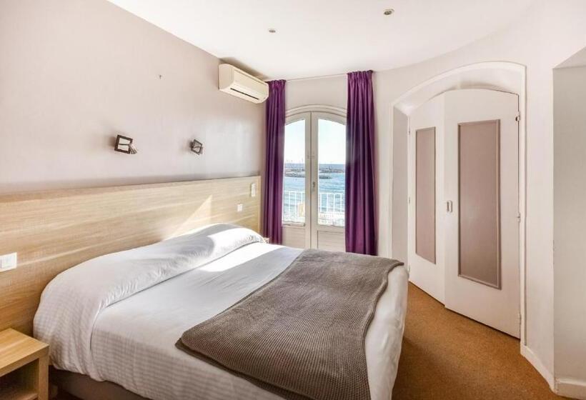 Номер Стандарт Вид на Море с Балконом, Hôtel Beau Rivage