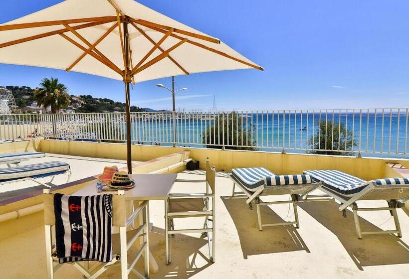 Номер Стандарт Вид на Море с Террасой, Hôtel Beau Rivage
