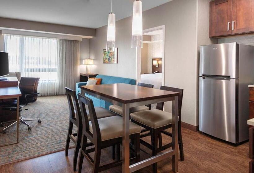 침실 2개 스위트, Residence Inn By Marriott Boston Burlington
