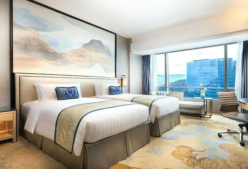 Номер Deluxe Вид на Море, Shangri La Xiamen