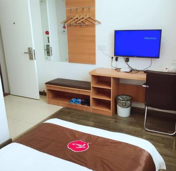 Номер Стандарт, Thank Inn Plus Hotel Jiangsu Taizhou Taixing Jingjiang Primary School