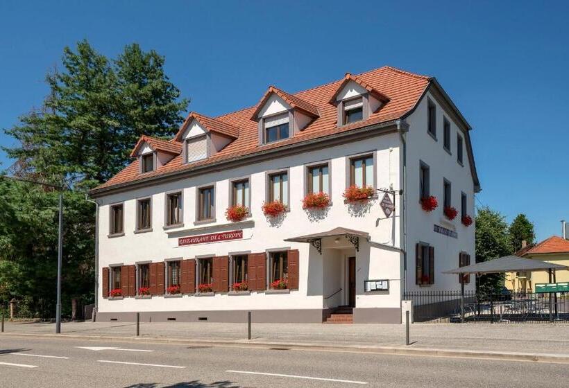 Номер Стандарт Вид на Сад, Restaurant De L Europe