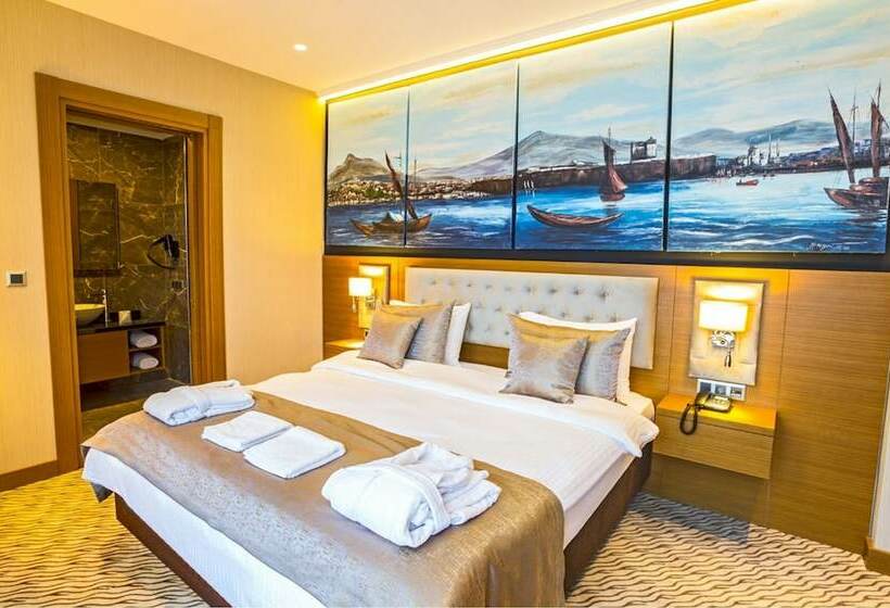 اتاق سوپریور با چشم‌انداز دریا, Aselia Hotel Trabzon