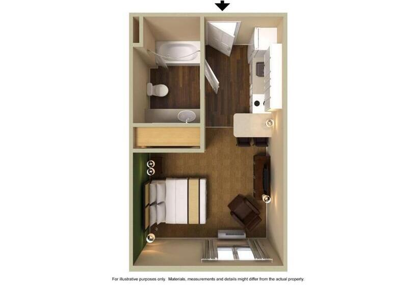 Студия Стандарт, Extended Stay America Suites  Orlando  Altamonte Springs