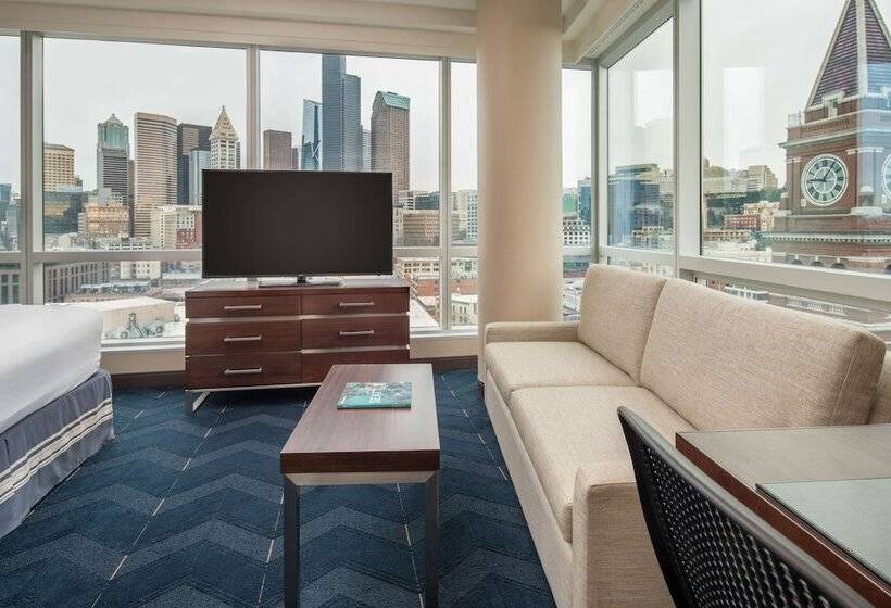 Estúdio Standard Cama Casal, Embassy Suites By Hilton Seattle Downtown Pioneer Square