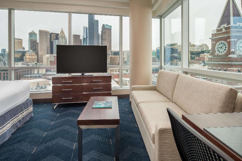 Standard Studio Kingsäng, Embassy Suites By Hilton Seattle Downtown Pioneer Square