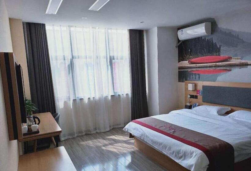 Номер Superior, Thank Inn Chain Hotel Anhui Bengbu South Railway Station