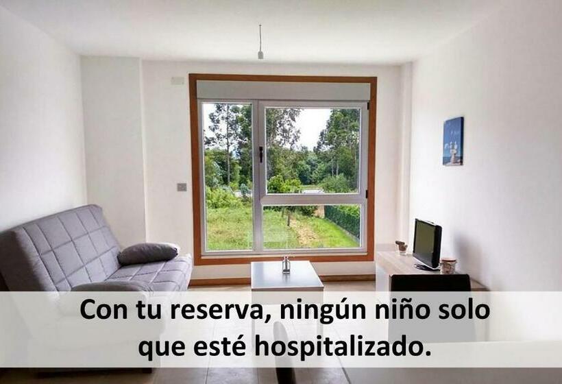 Apartamento 2 Dormitórios, Apartamentos Illa de Arousa 3000