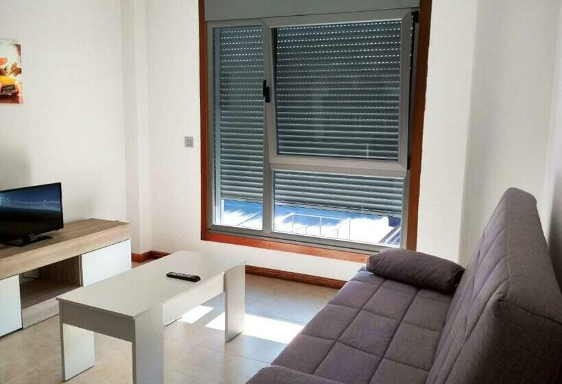 Apartamento 1 Dormitório, Apartamentos Illa de Arousa 3000