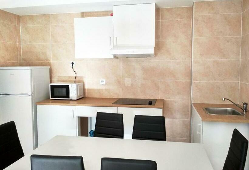 Apartamento 1 Dormitório, Apartamentos Illa de Arousa 3000