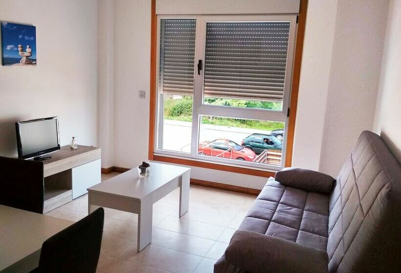 Apartamento 1 Dormitório, Apartamentos Illa de Arousa 3000