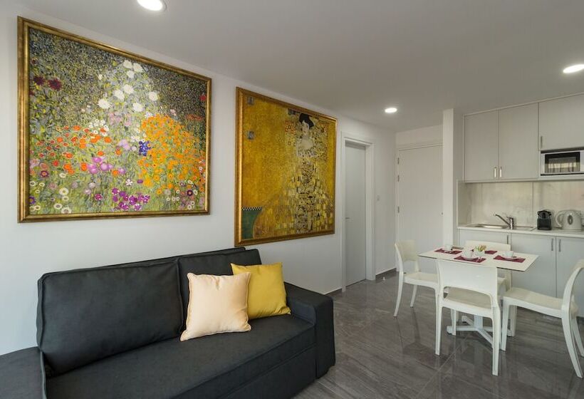 バルコニー付き１ベッドルームアパートメント, Art & Wine Studios And Apts