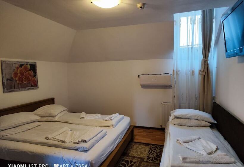اتاق استاندارد سه نفره, Pensiunea Buon Gusto Sibiu Motorcyle Friendly,city Center