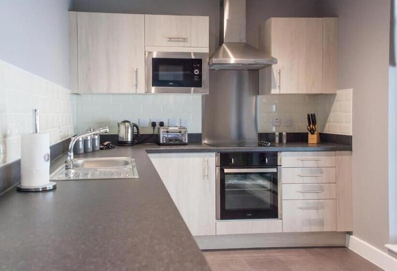 带1个卧室的顶楼公寓, Luxury Apartments Newcastle