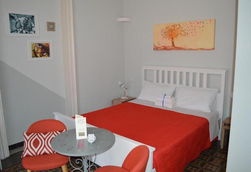 غرفة ديلوكس مزودة بشرفة, Bed, Book & Breakfast Landolina