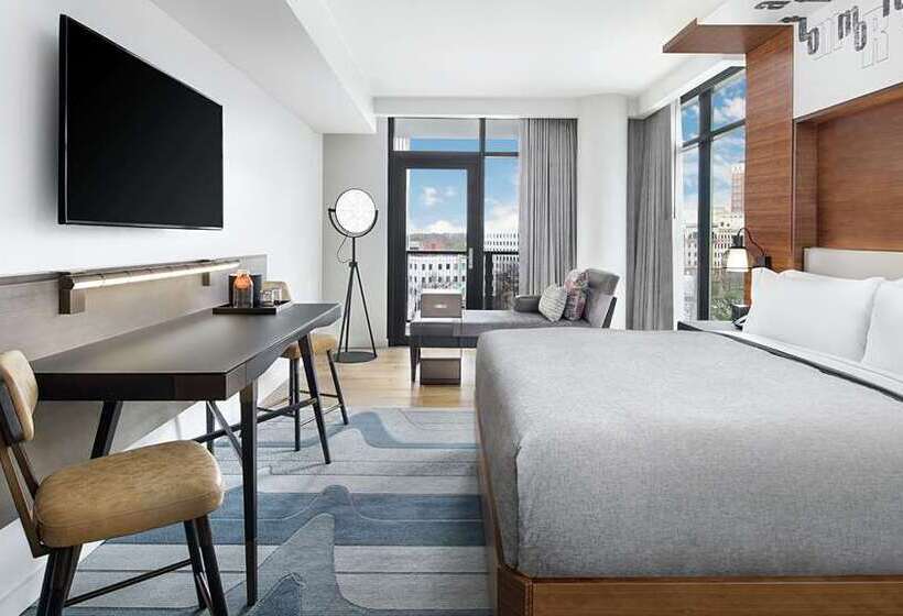 اتاق استاندارد با تخت بزرگ, Canopy By Hilton Atlanta Midtown