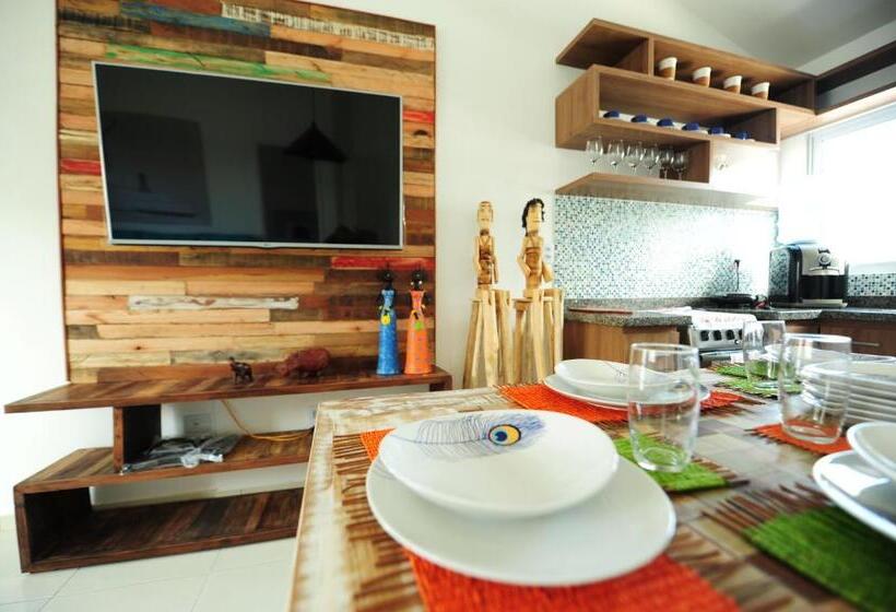 Апартаменты 1 Спальня Вид на Море, Manga Verde Beach Residence
