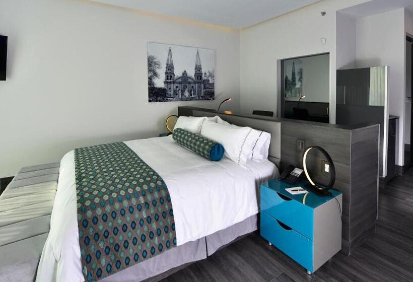 Deluxerum King Size Säng, Baruk Guadalajara Hotel De Autor
