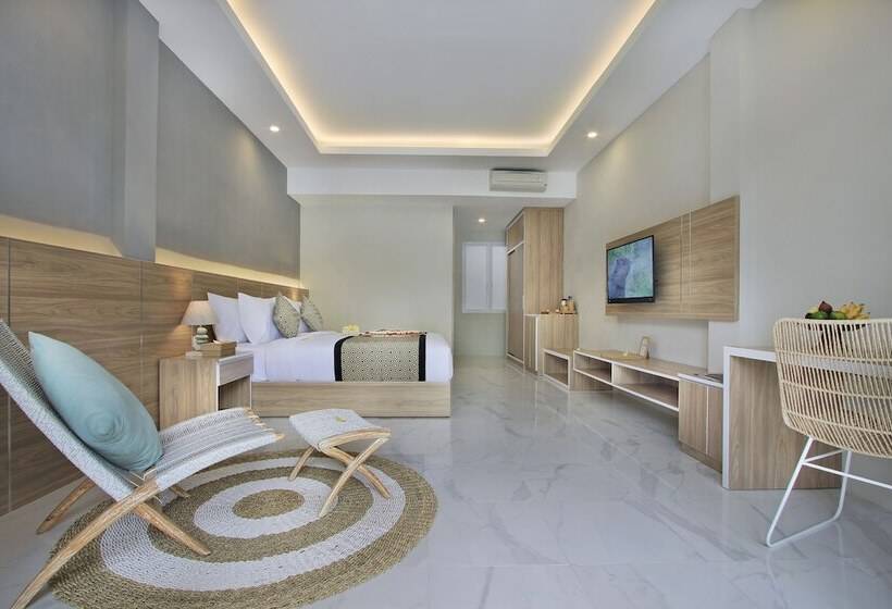 Номер Deluxe Вид на Бассейн, Tapa Tepi Kali Canggu