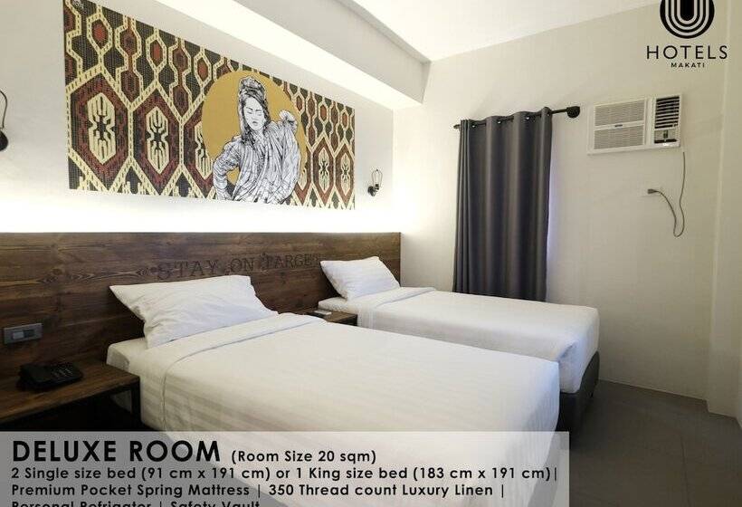 디럭스 룸, U Hotels Makati