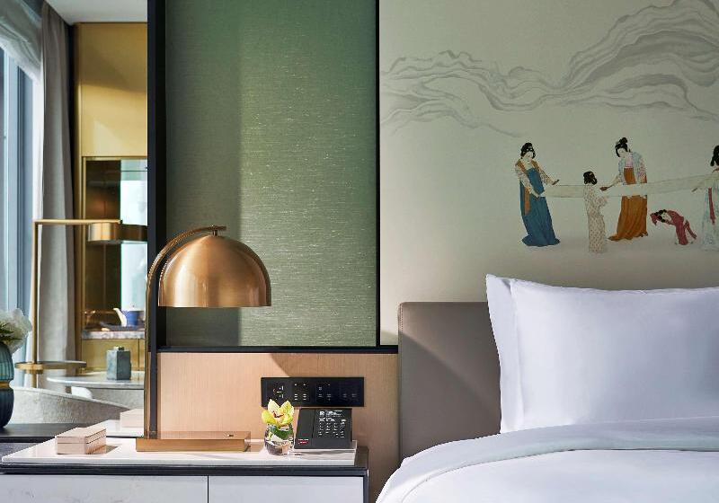 اتاق اجرایی با تخت بزرگ, Kempinski Hotel Hangzhou