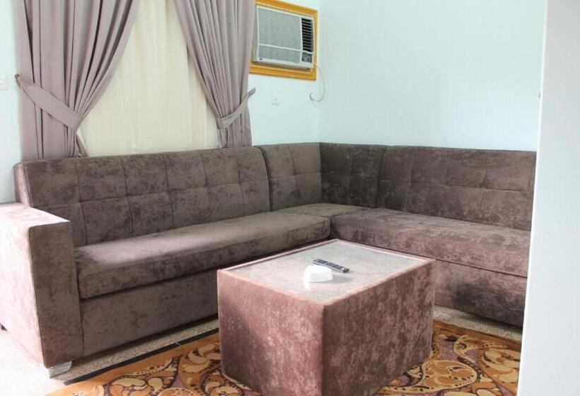 Апартаменты 2 Спальни, نزل الخليج للشقق المخدومة   الهدا   الطائف Nozul Al Khaleej Serviced Apartments   Al Hada, Al Taif