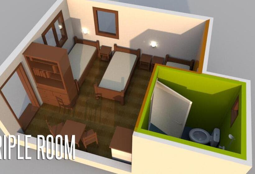 اتاق استاندارد سه نفره, Guesthouse Zvono