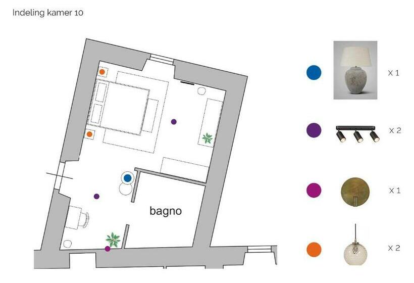 장애인을 위한 스탠다드 룸, Borgo Castello Panicaglia