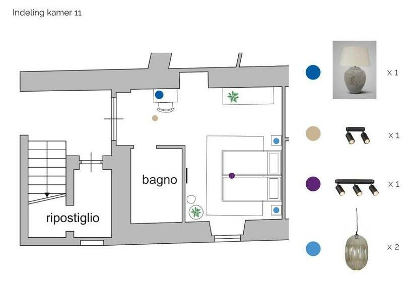 기본룸, Borgo Castello Panicaglia