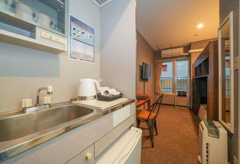 شقة ديلوكس غرفة واحدة, Residence Hotel Stripe Sapporo