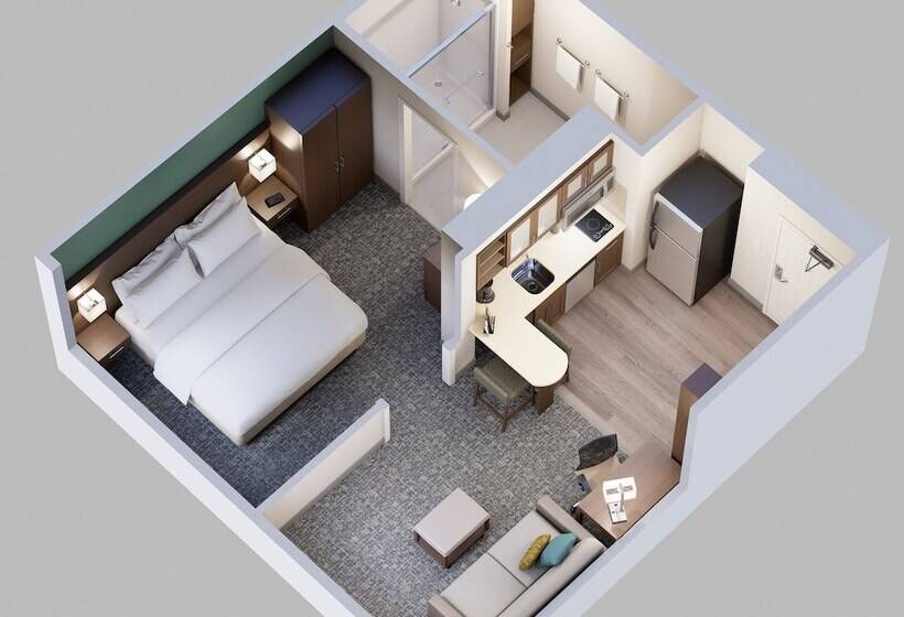Люкс Адаптированный для Инвалидов, Staybridge Suites   Wisconsin Dells   Lake Delton, An Ihg