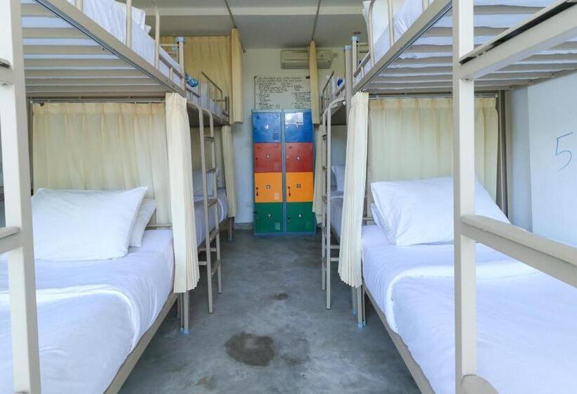 Кровать в Общей Комнате, Margarita Surf Hostel Canggu