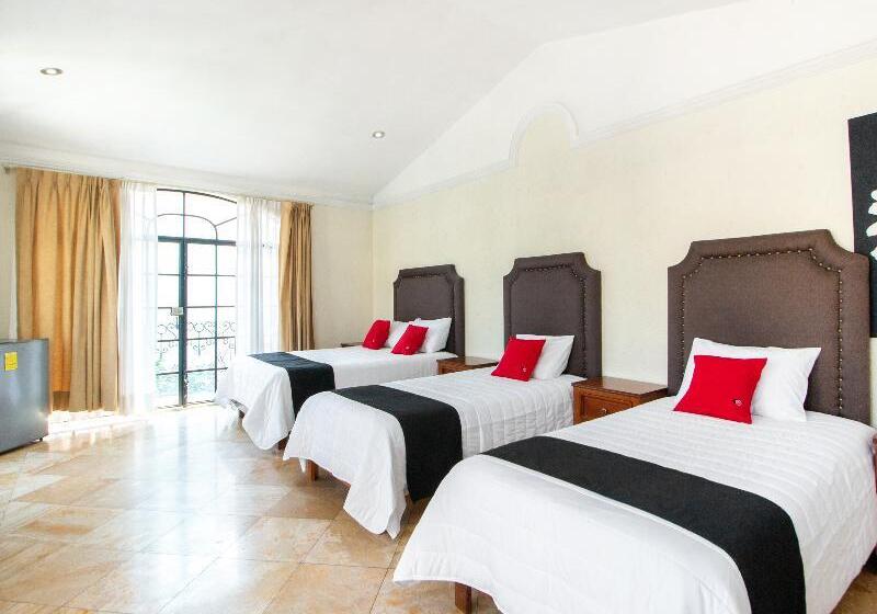 اتاق استاندارد چهار تخته, Capital O Hotel San Jose, San Luis Potosi