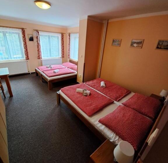 Chambre Quadruple Standard Vue Jardin, U Bernardýna