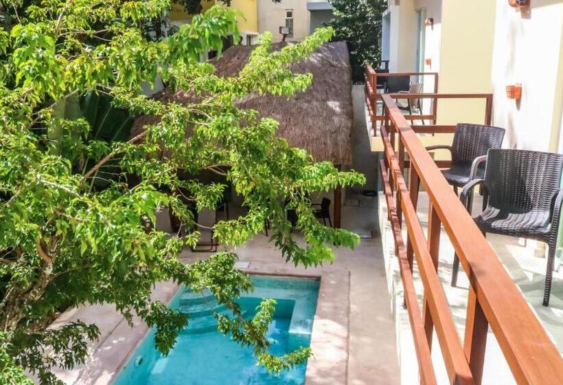 شقة غرفة نوم واحدة مزودة بشُرفة, Tulum Nah