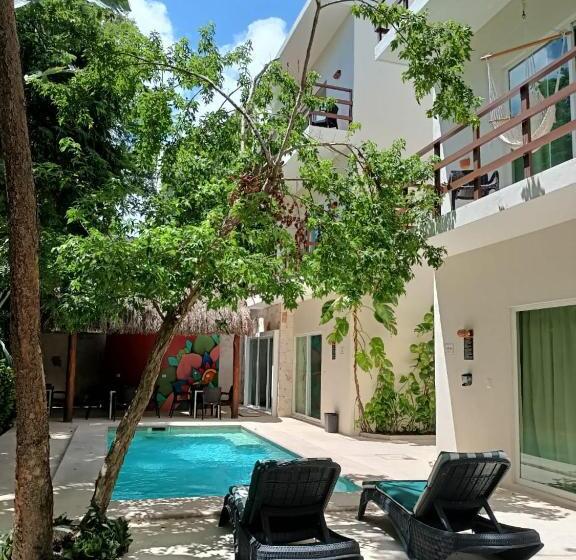 شقة غرفة نوم واحدة مزودة بشُرفة, Tulum Nah