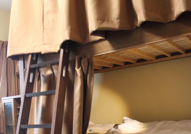غرفة قياسية رباعية سرير بطابقين, Guesthouse Kyoto Compass