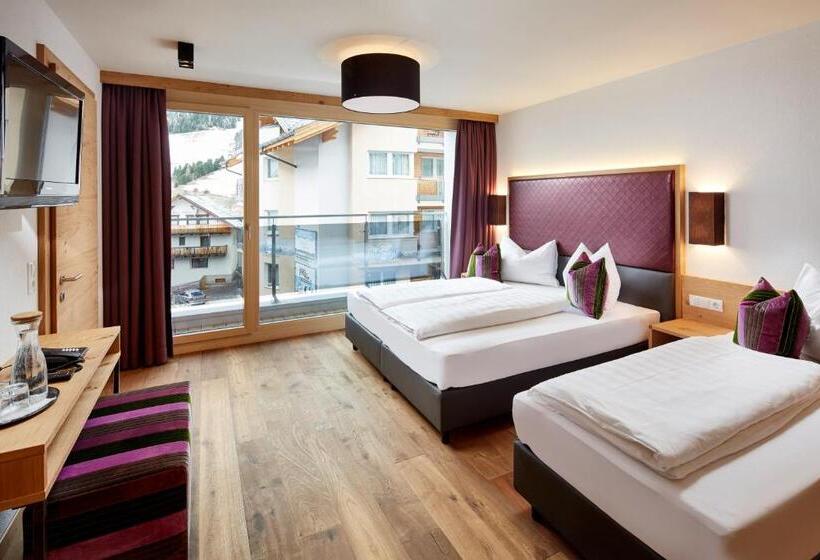 침실 2개 아파트, Gletscherblick B&b