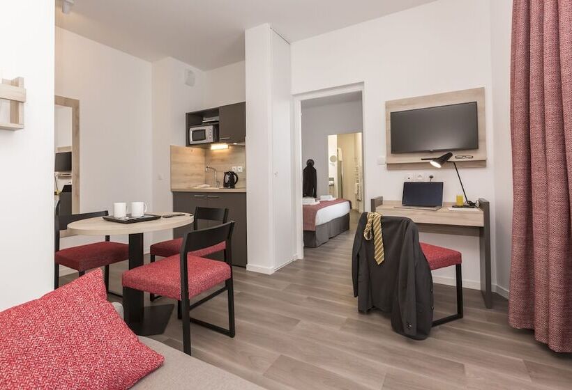 Апартаменты 1 Спальня, Odalys City Le Mans Centre Congrès
