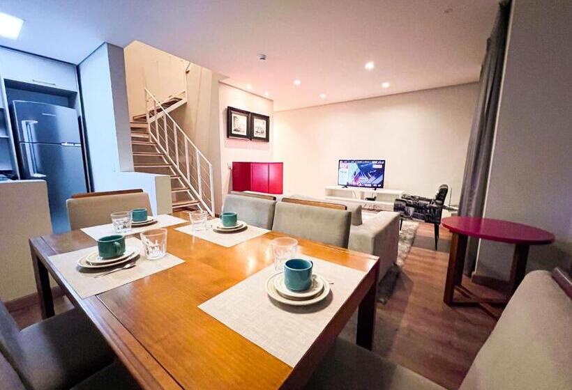 דירת שני חדרים, Flats Chateau Campos Do Jordão