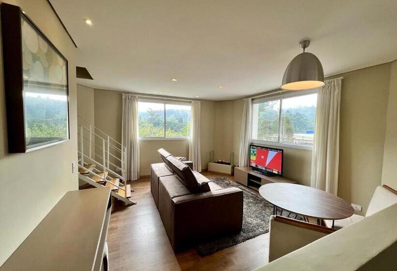 Номер Deluxe, Flats Chateau Campos Do Jordão