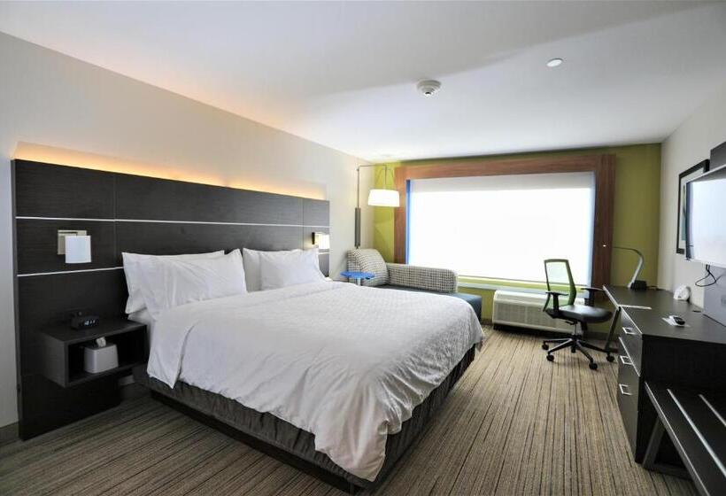 带大床的豪华间, Holiday Inn Express & Suites   Forney, An Ihg
