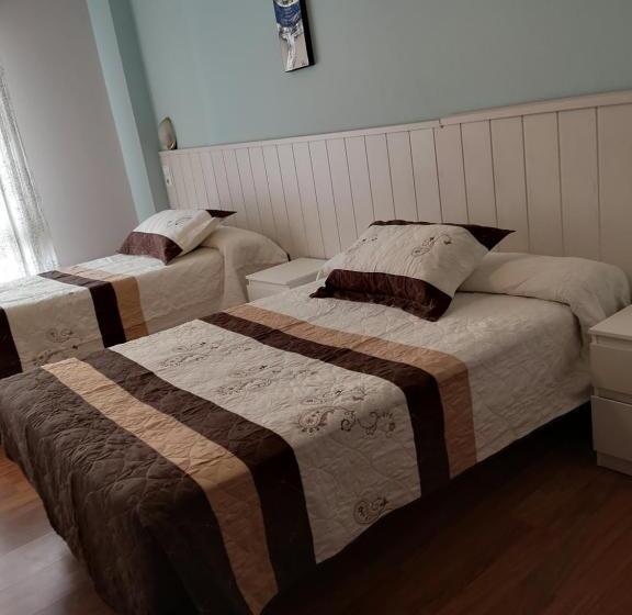 Quarto Triplo Estandar, Hostal Campoamor