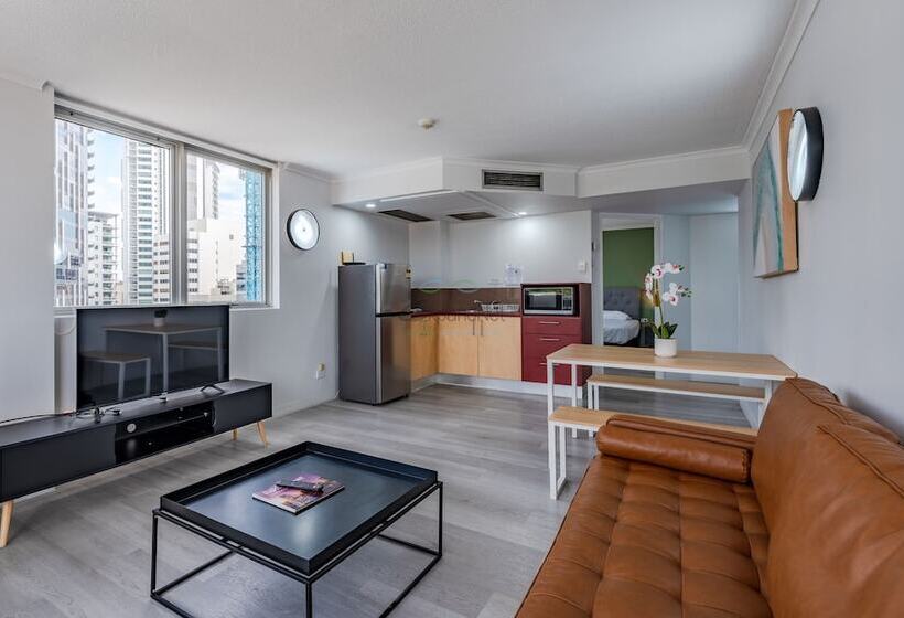 침실 1개 디럭스 아파트, Abbey On Roma Hotel & Apartments