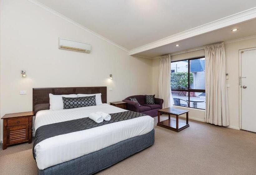 이그제큐티브 룸 킹사이즈 침대, Amaroo Motel Tumuts Best Accommodation