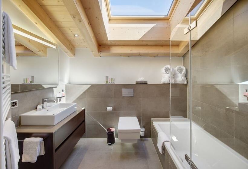Апартаменты Пентхаус 1 Спальня, Schlosshotel Zermatt – Active & Cbd Spa